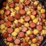 Slow Cooker Hot Dog Hash