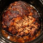Vintage Church Pork Butt-5-Ingredient Slow Cooker