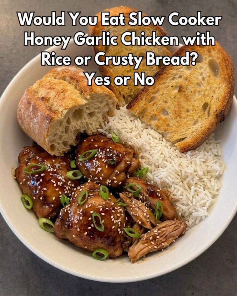 Honey Garlic Chicken - Slow Cooker