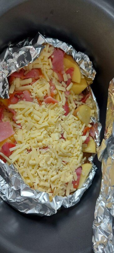 Loaded Cozy Potatoes (first try)