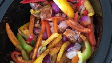 Slow Cooker Chicken Fajita Recipe