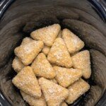 Slow Cooker Fish Triangle Bake