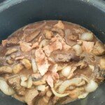 Slow Cooker Liver-Bacon