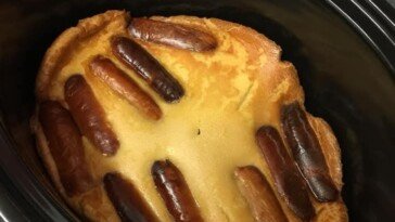 Slow Cooker Toad in the Hole Recipe