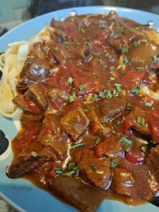 Slow Cooker Beef Goulash Recipe
