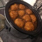 Slow cooker beef stew and dumplings