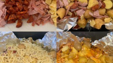 Slow Cooker Loaded Potatoes Bandwagon