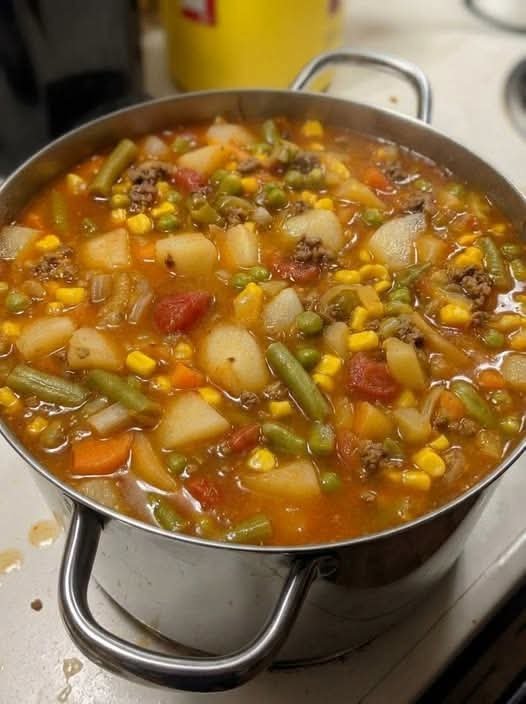 Slow Cooker Vegetable Soup Recipe