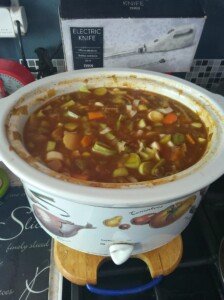 Slow Cooker Vegetable Soup Recipe